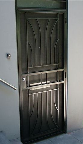 solid steel door